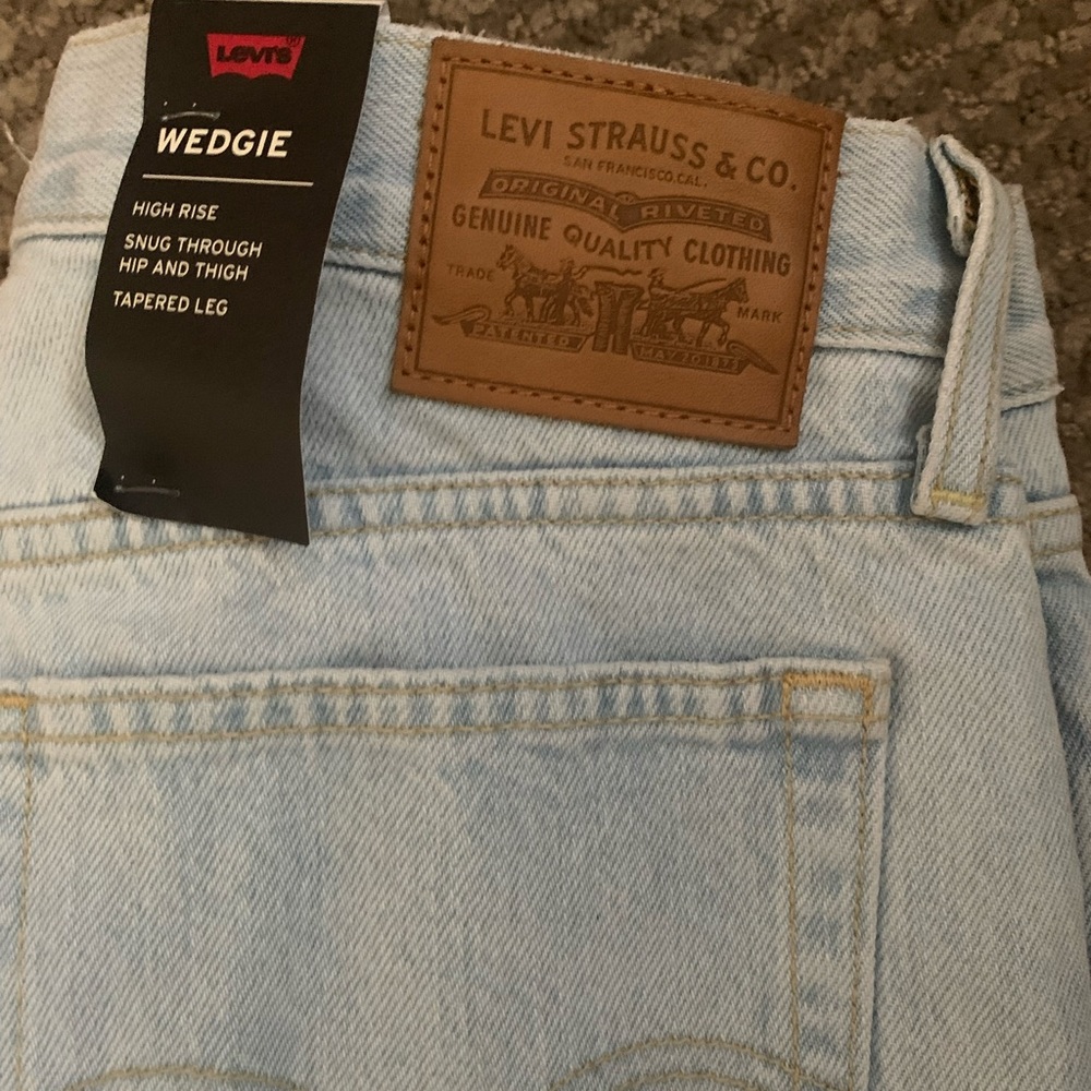 LEVIS wedgie straight leg pant